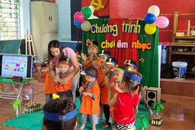 ?Hội thi giáo viên dạy giỏi chào mừng 42 năm ngày Nhà giáo Việt Nam 20/11 ? ?Lớp: Mầm 2 ?Hoạt động: Âm nhạc