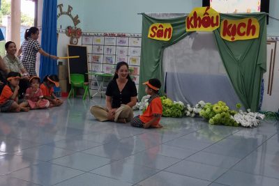 ?Hội thi giáo viên dạy giỏi chào mừng 42 năm ngày Nhà giáo Việt Nam 20/11 ? ?Lớp: Lá 1 ?Hoạt động: Làm quen văn học